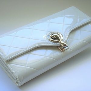 New Vaccaro ivory leather wallet